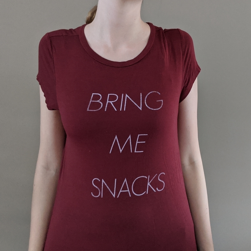 American Eagle Bring Me Snacks Soft and Sexy T - Picture 7 of 8